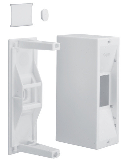 Міні-щиток накладний 30V GD102N на 2 модулі Hager - фото №5