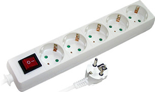 Подовжувач E.Next e.es.5.3.z.s.b 5 гнізд 3м з вимикачем (s042019)