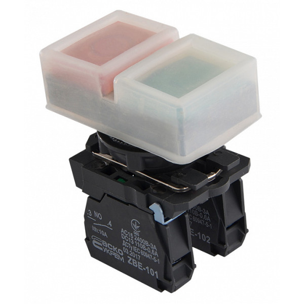 Двойная кнопка «Старт/Стоп» Аско-Укрем TB5-AL9425 IP66 (A0140010172)