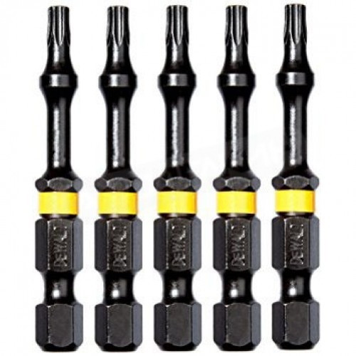 Ударные биты DeWALT Impact torsion Т30 50мм (5шт) - фото №1