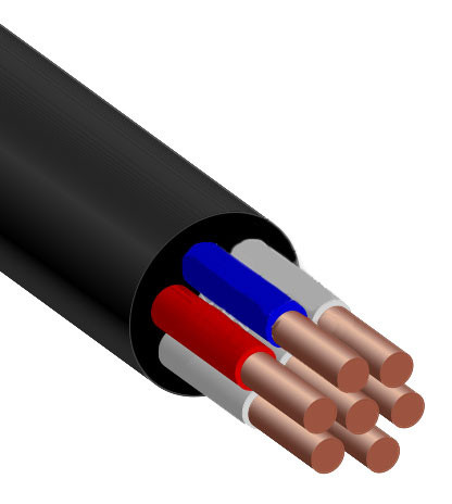 Кабель КВВГ 7х1,0 - фото №1