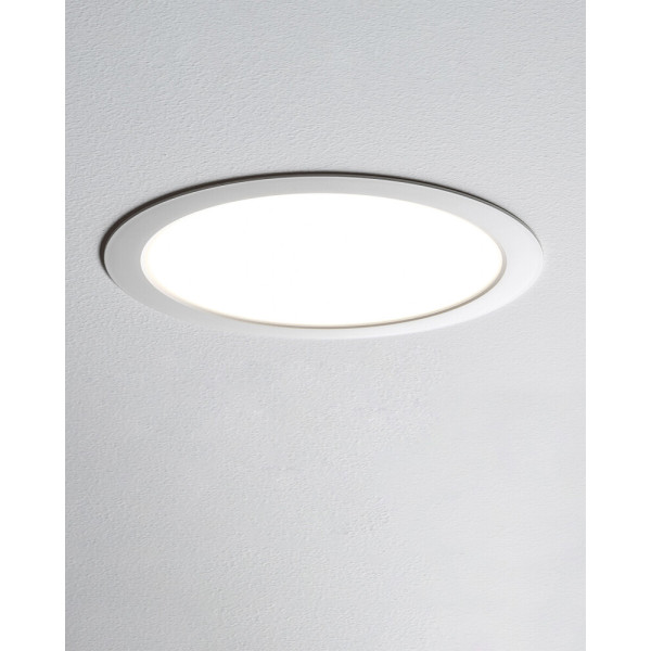 Точечный светильник Nowodvorski 10541 Mykonos LED 1x15W 4000K 1500Lm IP20 белый - фото №2