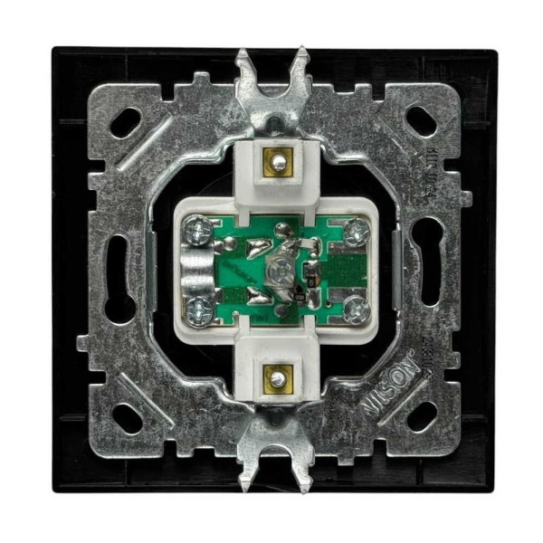 Розетка Nilson Touran черная мат TV ( 24381029 ) - фото №1