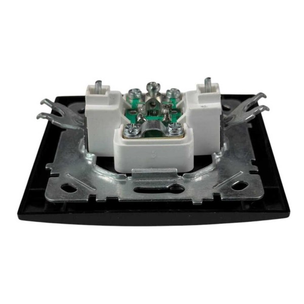 Розетка Nilson Touran черная мат TV ( 24381029 ) - фото №3