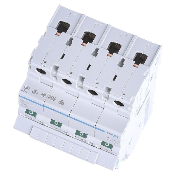 Выключатель нагрузки Hager SBN463 4P 63А/400В 4м - фото №4