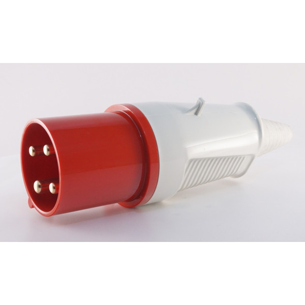 Трехфазный штекер на кабель WALTHER WL260406 (3P+E) 63А 380V IP44 - фото №4