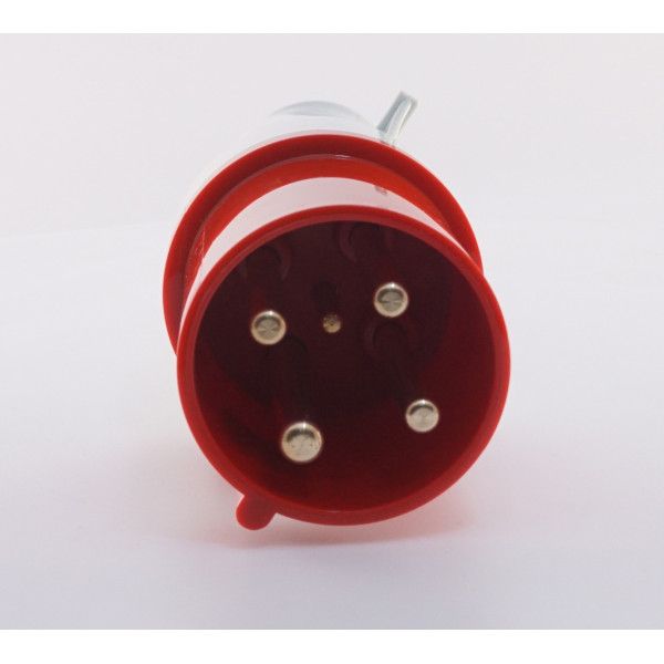 Трехфазный штекер на кабель WALTHER WL260406 (3P+E) 63А 380V IP44 - фото №5