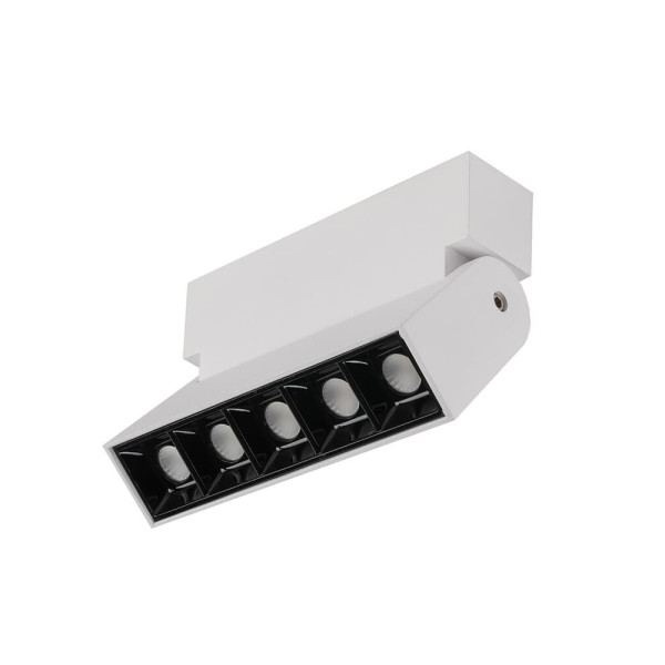 Світильник поворотний, спот Nowodvorski 10067 Focus Mini LED 1x10W 3000K 600Lm IP20 білий