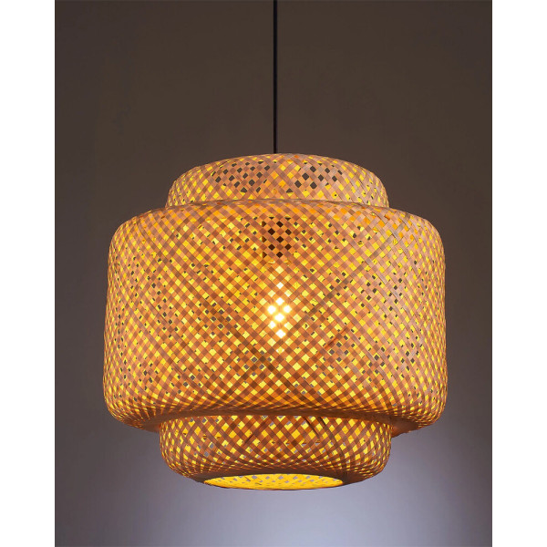 Підвісний світильник, люстра Goldlux 328410 Berta E27 1x20W IP20 Бежевий - фото №3