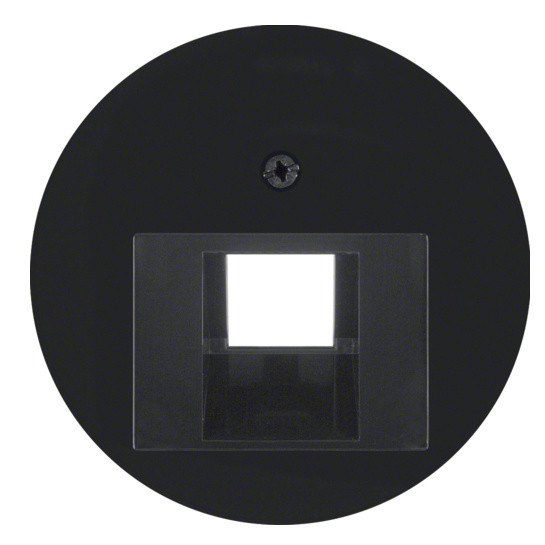 Накладка для розетки UAE черная Berker R.х