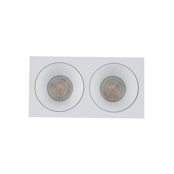 Точковий світильник TK Lighting 10580 Prisma Duo GU10 2x10W IP65 білий - фото №4