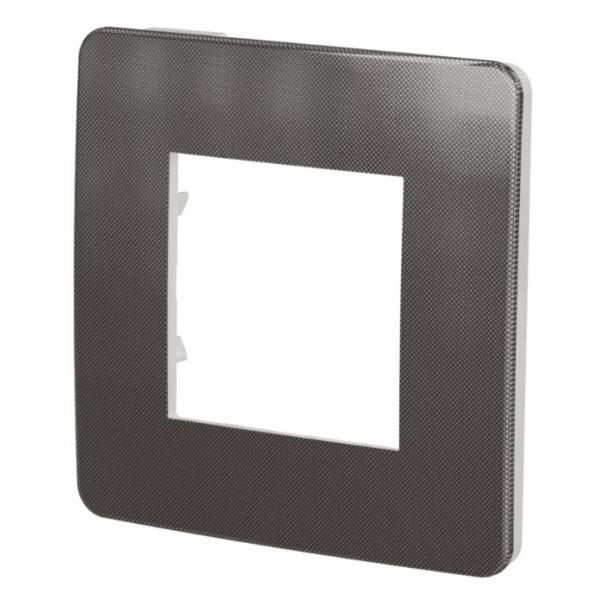 Однопостова рамка Schneider Electric NU280250 (бронза/біла) - фото №1