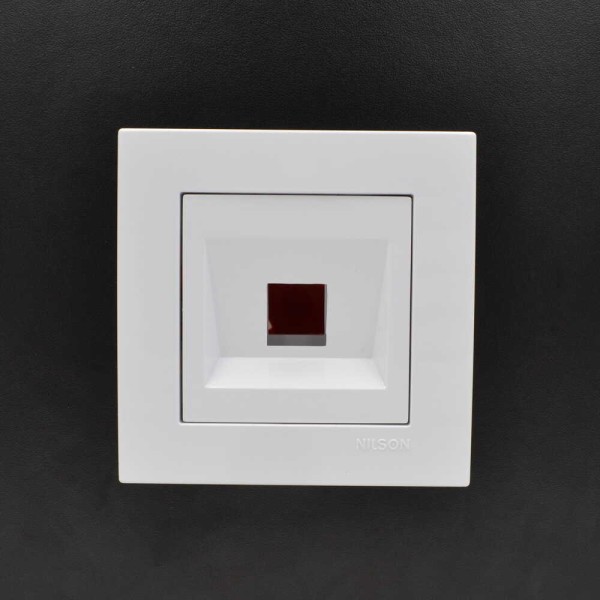 Розетка Nilson Moda біла комп'ютерна без модуля ( 21112042 ) - фото №3