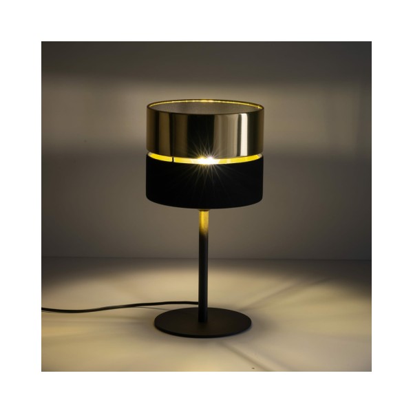 Настольная лампа TK Lighting 16051 Hilton E27 1x15W IP20 Черная - фото №1