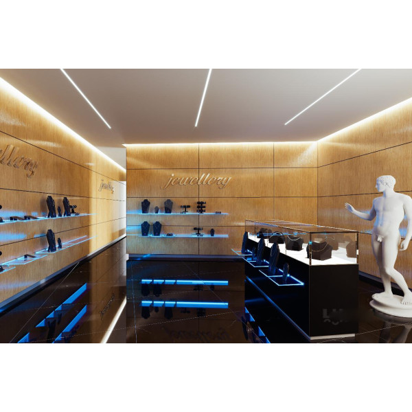 Профиль для светодиодной ленты Lumines I6 серебро - фото №3