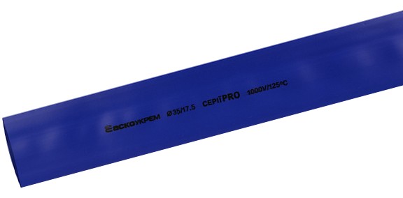 Термоусадочная трубка Аско-Укрем PRO Ø 35,0/17,5 синяя (A0150040592)