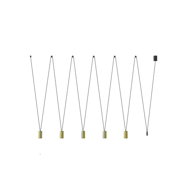 Подвесной светильник, люстра Nowodvorski 7608 More eye GU10 5x10W IP20 Черный