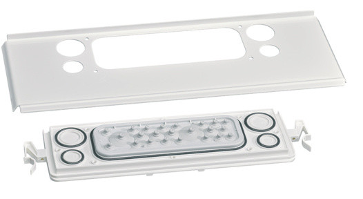 Накладка с фланцем Hager Vega VZ041VB IP41 для щитов