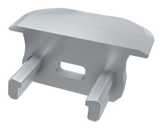 Заглушка Lumines для типа B с отверстием серебро