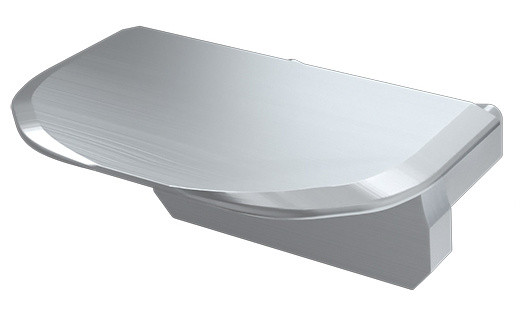 Заглушка Lumines для типа B с отверстием серебро - фото №1