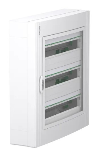 Навесной щит Schneider Electric PrismaSeT XS LVSXR324 3 ряда 72М прозрачные двери - фото №2