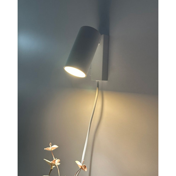 Бра, настінний світильник Nowodvorski 7787 Mono GU10 1x10W IP20 білий - фото №1