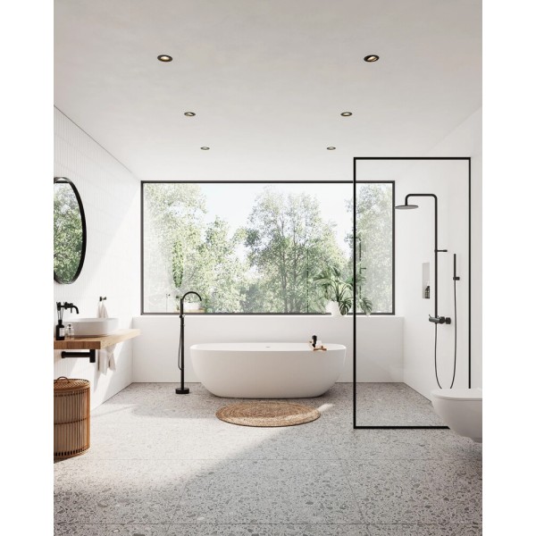 Точковий світильник Nordlux 2310320003 Aliki LED 1x8W 2700K 580Lm IP44 чорний - фото №1