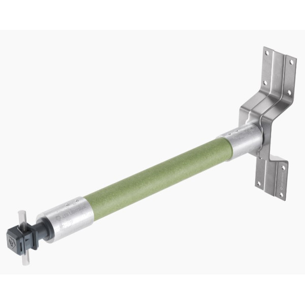 Тримач ізоляційної штанги Leo Lightman Ni до стіни (330011) - фото №3