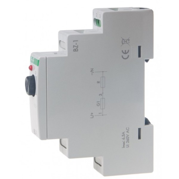 Модульний блок запобіжника F&F BZ-1 макс. 250В AC/DC 6,3А - фото №2