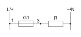 Модульний блок запобіжника F&F BZ-1 макс. 250В AC/DC 6,3А - фото №4