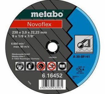 Отрезной диск Metabo Novoflex TF 41 (616452000) 230x3,0x22,23