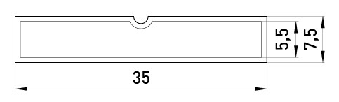 З'єднувальна кабельна гільза E.Next e.tube.stand.gty.16 луджена мідна (s041006) - фото №1