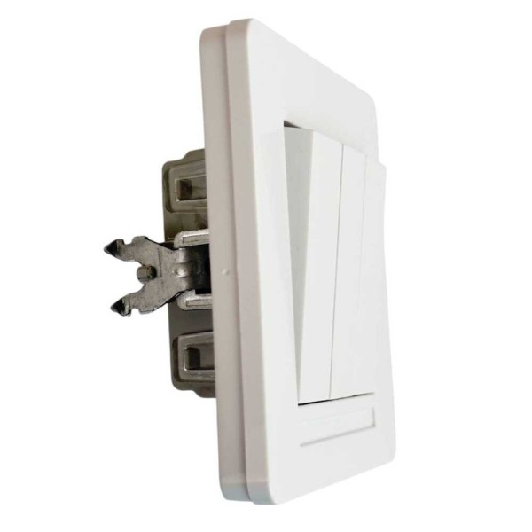 Вимикач Nilson Selene білий 3кл ( 23111066 ) - фото №1