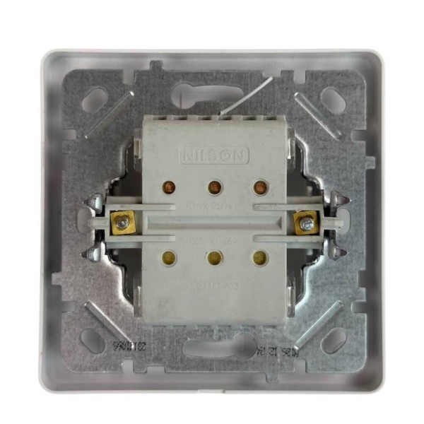 Вимикач Nilson Selene білий 3кл ( 23111066 ) - фото №2