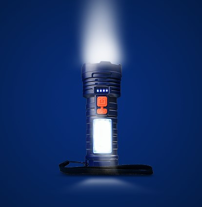 Светодиодный ручной фонарик ECOНОМЕ PF400R - фото №3