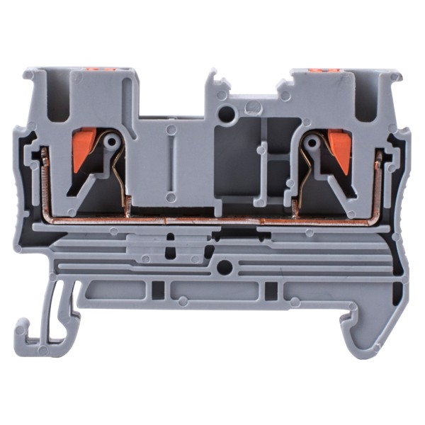 Наборная клеммная колодка E.Next e.tc.din.spring.2,5 на DIN-рейке (s070002) - фото №2