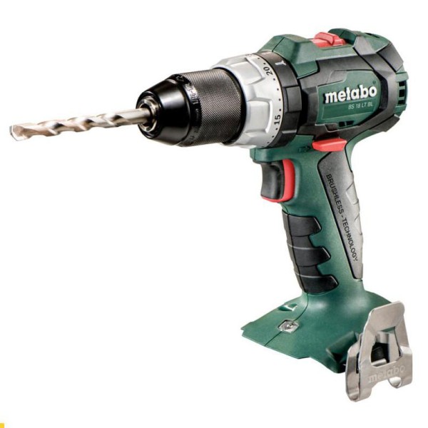 Аккумуляторная дрель-шуруповерт бесщеточная Metabo BS 18 LT BL 18В быстросменный патрон (602325890)