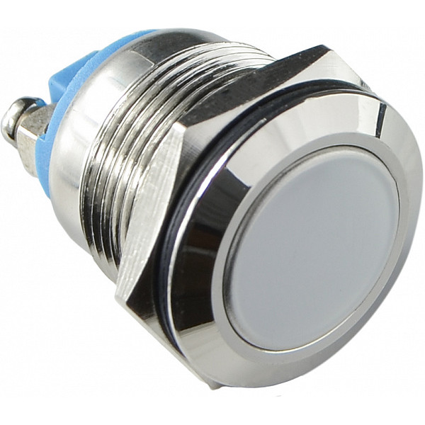 Металева кнопка Аско-Укрем TY 19-211A Scr 1NO (A0140010104) - фото №2