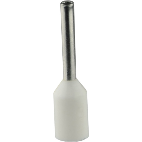 Наконечник Аско-Укрем НТ 0,5-08 изолированный белый 100шт (A0060010111) - фото №1