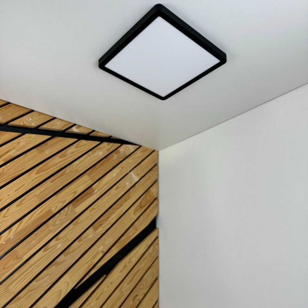 Світильник LED MILLENNIUM 26W 5000K квадрат чорний Violux ( 352226 )