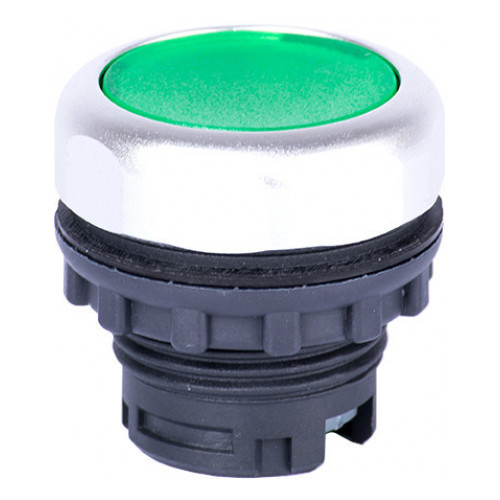 Кнопка NOARK Ex9P1 FI g з підсвіткою зелена (105619)