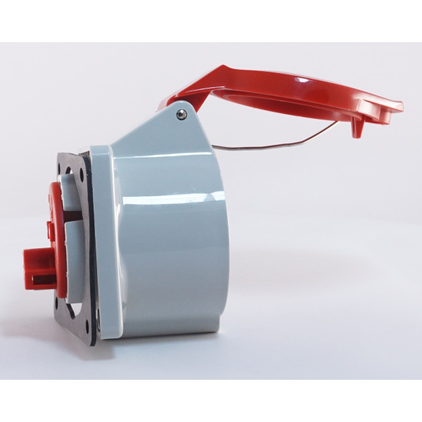 Прямий силовий роз'єм WALTHER WL430 (3P+N+E) 32А 380V IP44 - фото №2