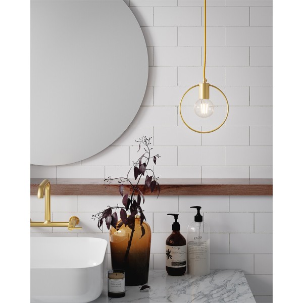 Підвісний світильник, люстра Pikart 5265-1 Aro E27 1x60W IP20 Латунний - фото №1