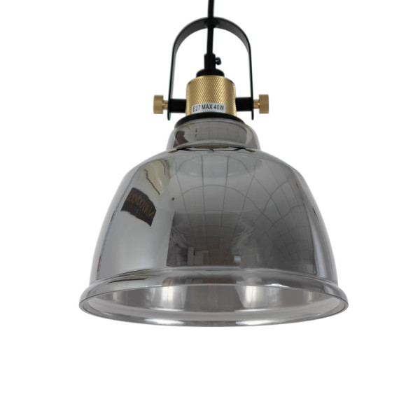 Подвесной светильник, люстра Nowodvorski 9152 Amalfi M E27 1x25W IP20 дымчатый - фото №1