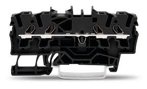 Прохідна клема Wago 2000-1405 Topjob S (чорна)