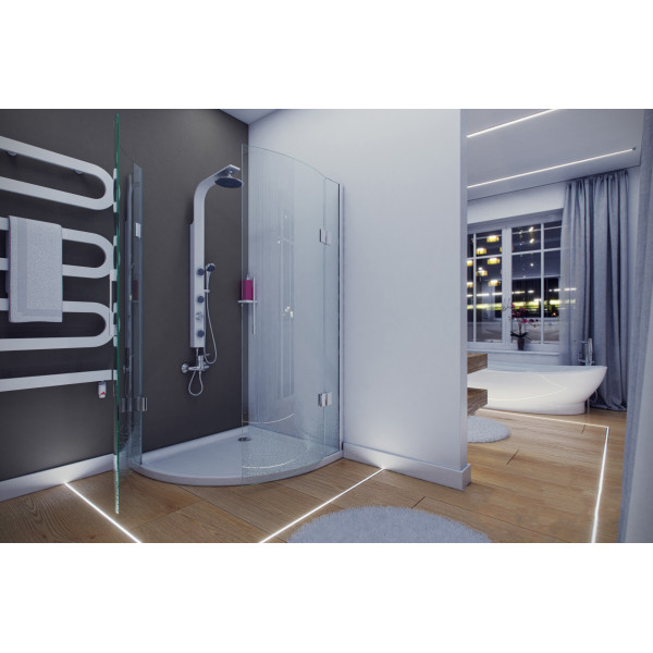 Профиль для светодиодной ленты Lumines TERRA серебро - фото №1