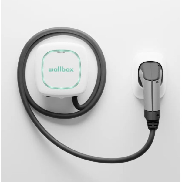 Зарядна станція Wallbox Pulsar Plus 7,4кВт Type 2 кабель 5м біла (PLP1-0-2-2-9-001) - фото №5
