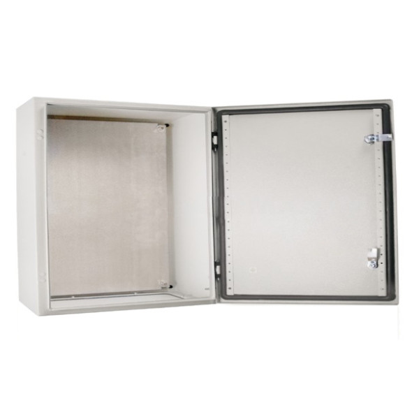 Металевий бокс ETI 001102124 GT 60-60-30 IP66 600x600x300 з 2 замками