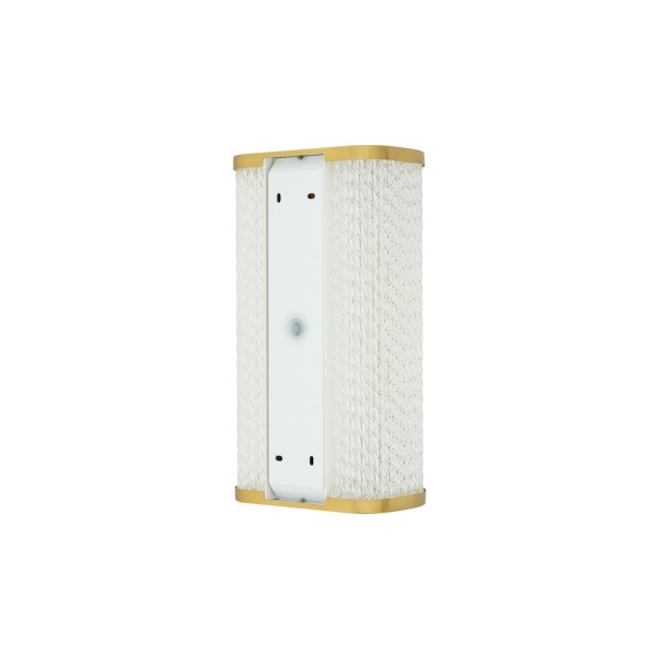 Бра для ванної, світильник Nowodvorski 10730 Palmas LED 1x15W 4000K 1000Lm IP44 латунний - фото №4