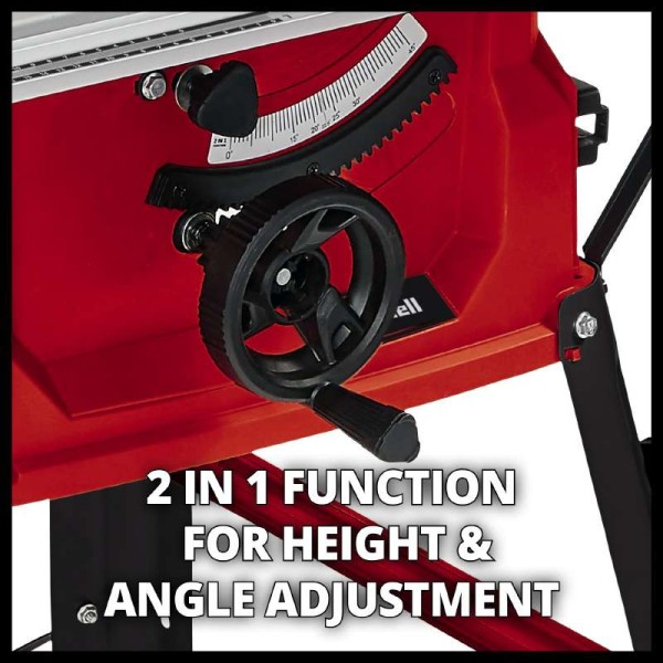 Настільна циркулярна пилка Einhell 4340490 TC-TS 2025/2U 1800Вт стіл 563х583мм диск 250мм - фото №5